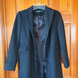 Ralph Lauren Black Trench Coat
